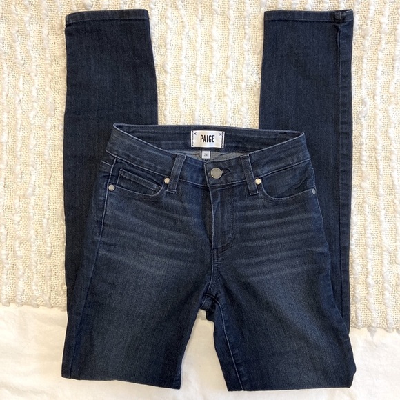 PAIGE Skyline Midrise Skinny Denim Jeans - Picture 2 of 6
